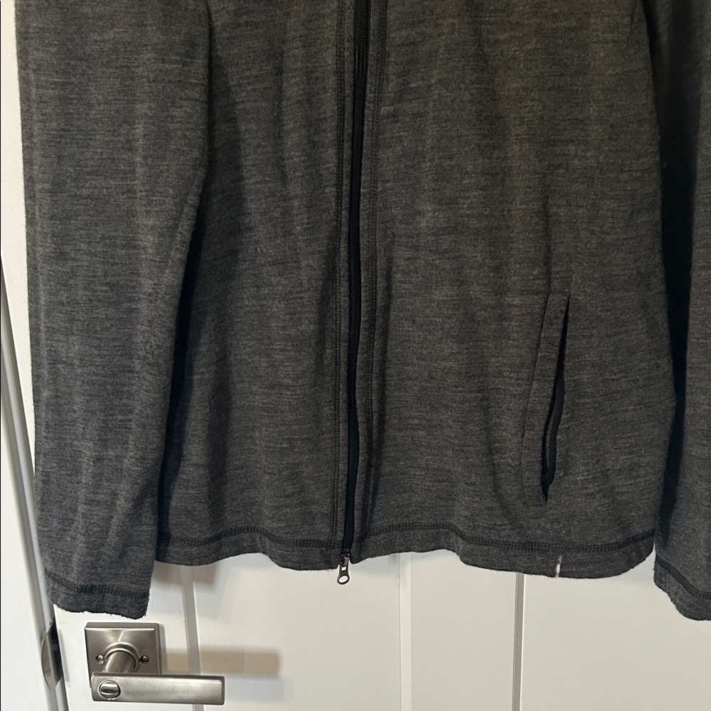 Men's Gray Performance Jacket - Picture 3 of 9